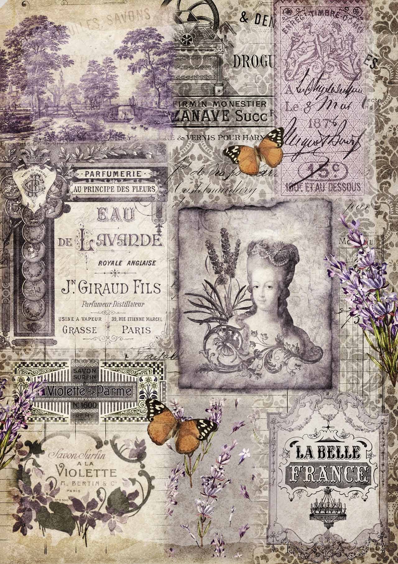 DECOUPAGE QUEEN DECOUPAGE PAPERS - HUMMINGBIRD SONG 0119 – 2ChattyChicks